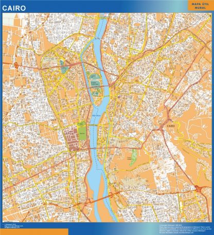 Cairo wandkaarten