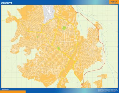 Cucuta wandkaarten Colombia