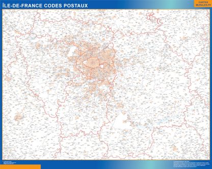 Ile de Frankrijk zip codes