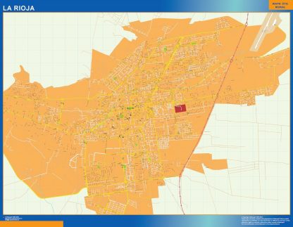 La Rioja wandkaarten Argentinië
