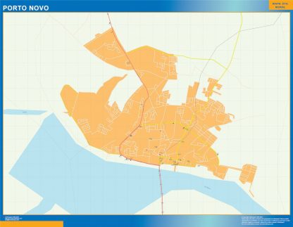 Porto Novo wandkaarten